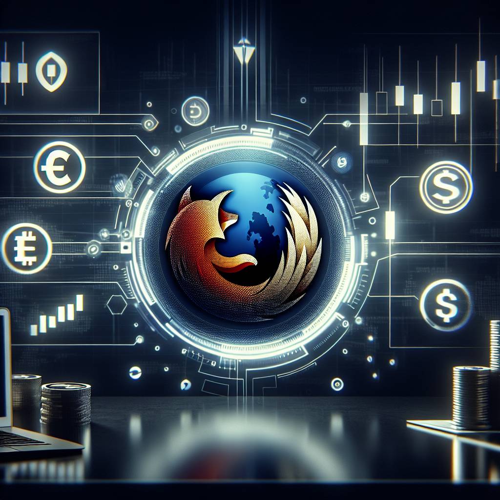 How can I enable dark mode on Firefox for better visibility while monitoring my digital currency investments?