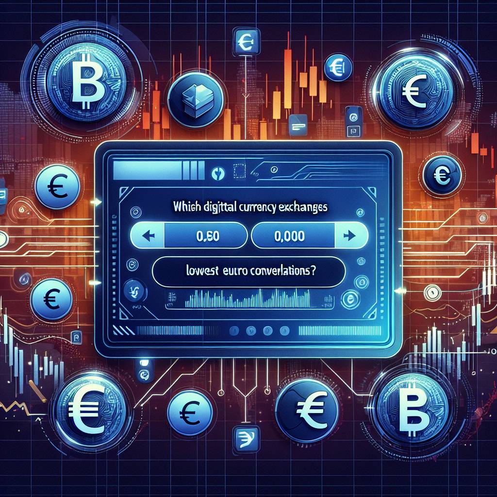 Which digital currency exchange offers the lowest fees for converting euro to pounds?