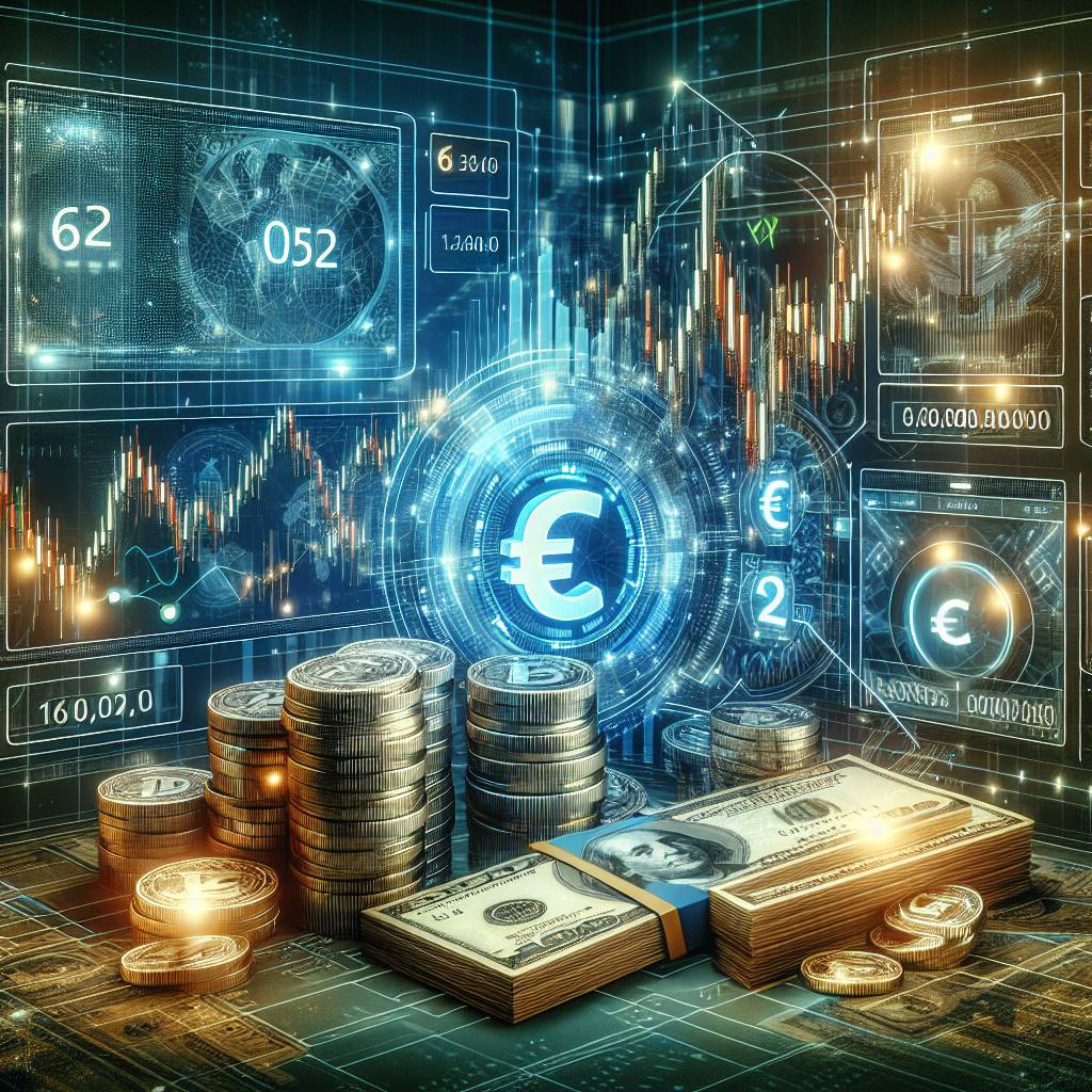What is the current exchange rate for 62 euros to dollars in the cryptocurrency market?