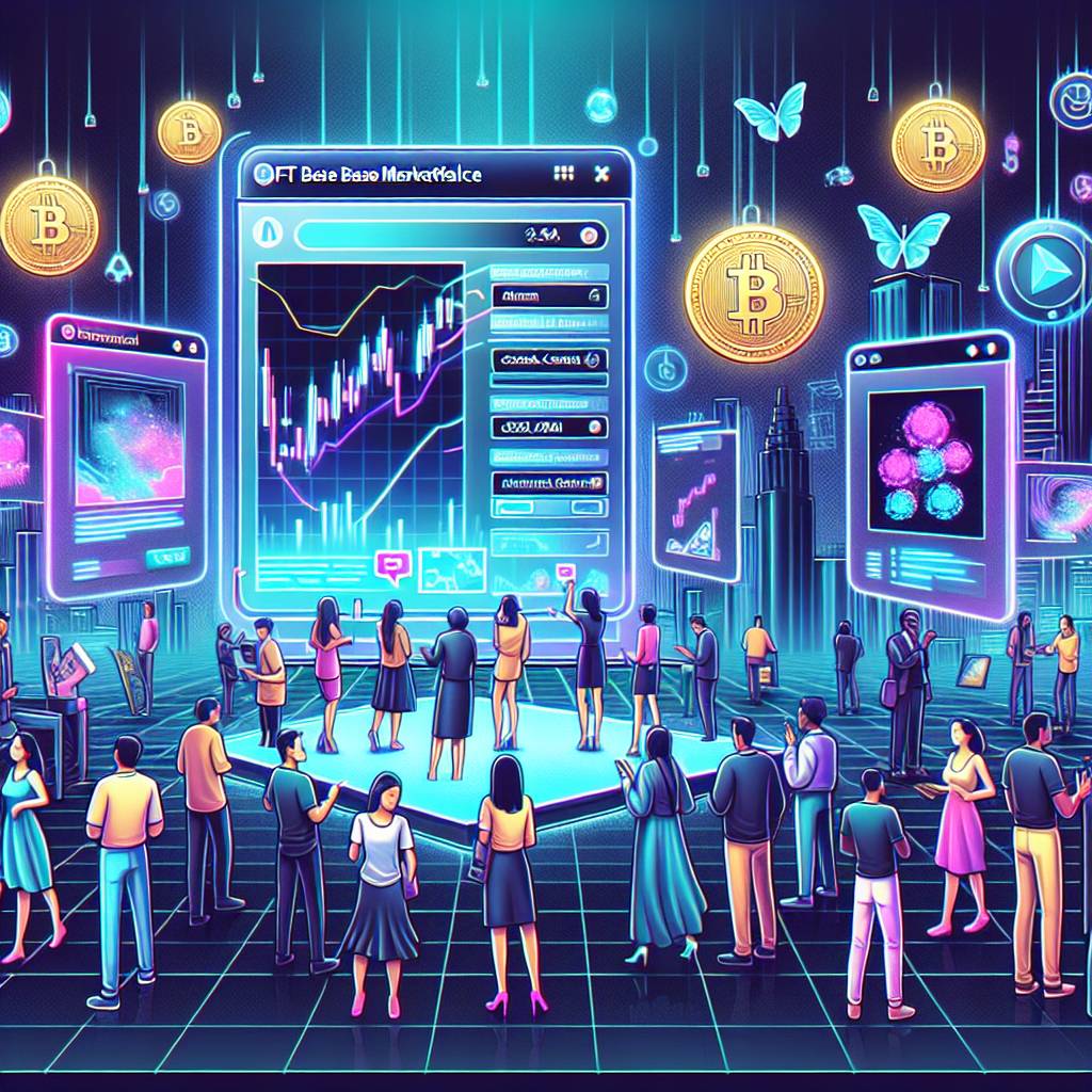 What are the most popular NFT marketplaces in the cryptocurrency industry?