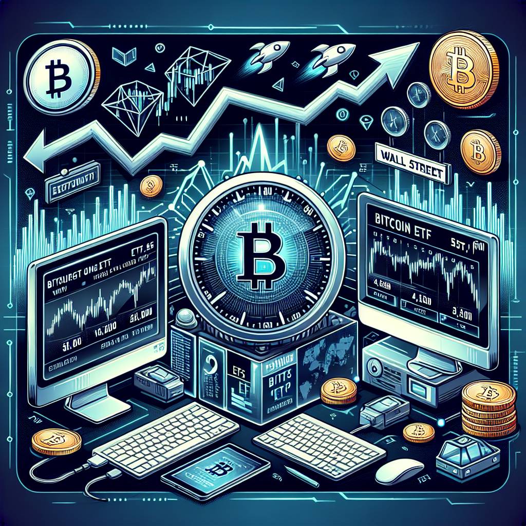 How can I track the performance of the BO Collins ETF in relation to Bitcoin?