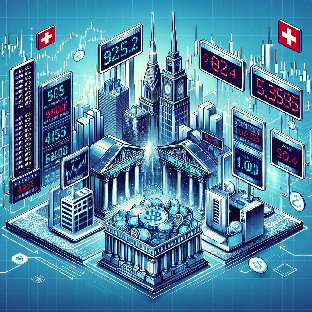 What is the impact of the SIX Swiss Exchange on the price of digital assets?