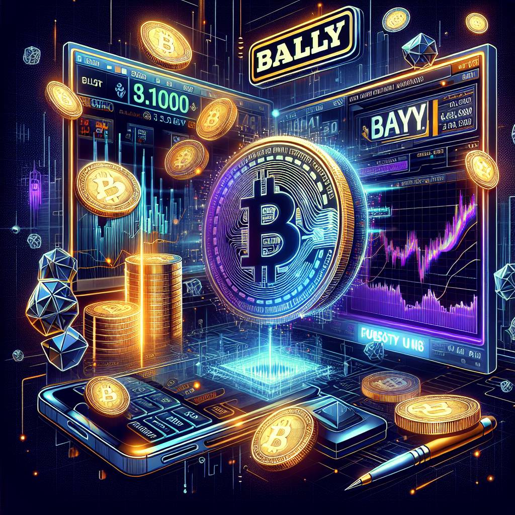 How can I buy digital currencies on Bally Sports on FuboTV?