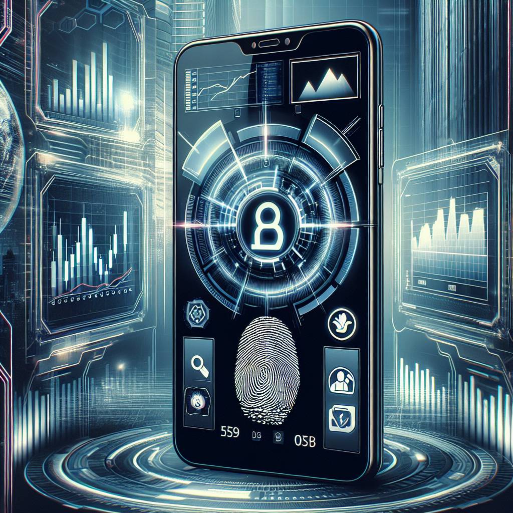 What are some tips for holding your phone securely when managing your cryptocurrency portfolio?