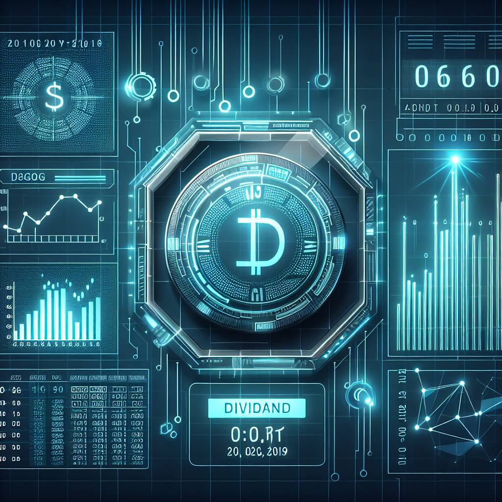 What is the schedule for the next dividend distribution in the cryptocurrency market?