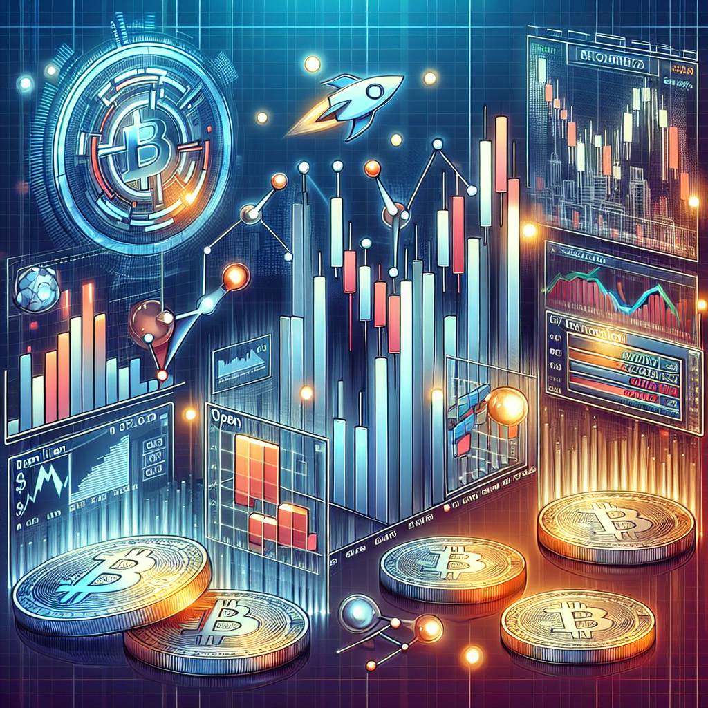 How does the volume of trades and open interest affect the price of cryptocurrencies?