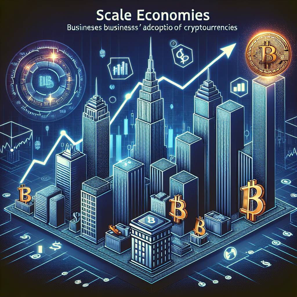 What role do economies of scale play in the adoption and mainstream acceptance of cryptocurrencies?