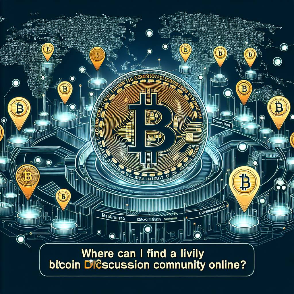 Where can I find a lively Bitcoin discussion community online?