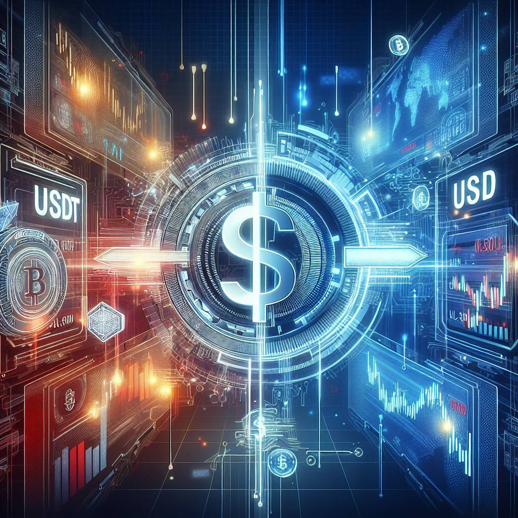 What are the differences between USDT and UST in the cryptocurrency market?