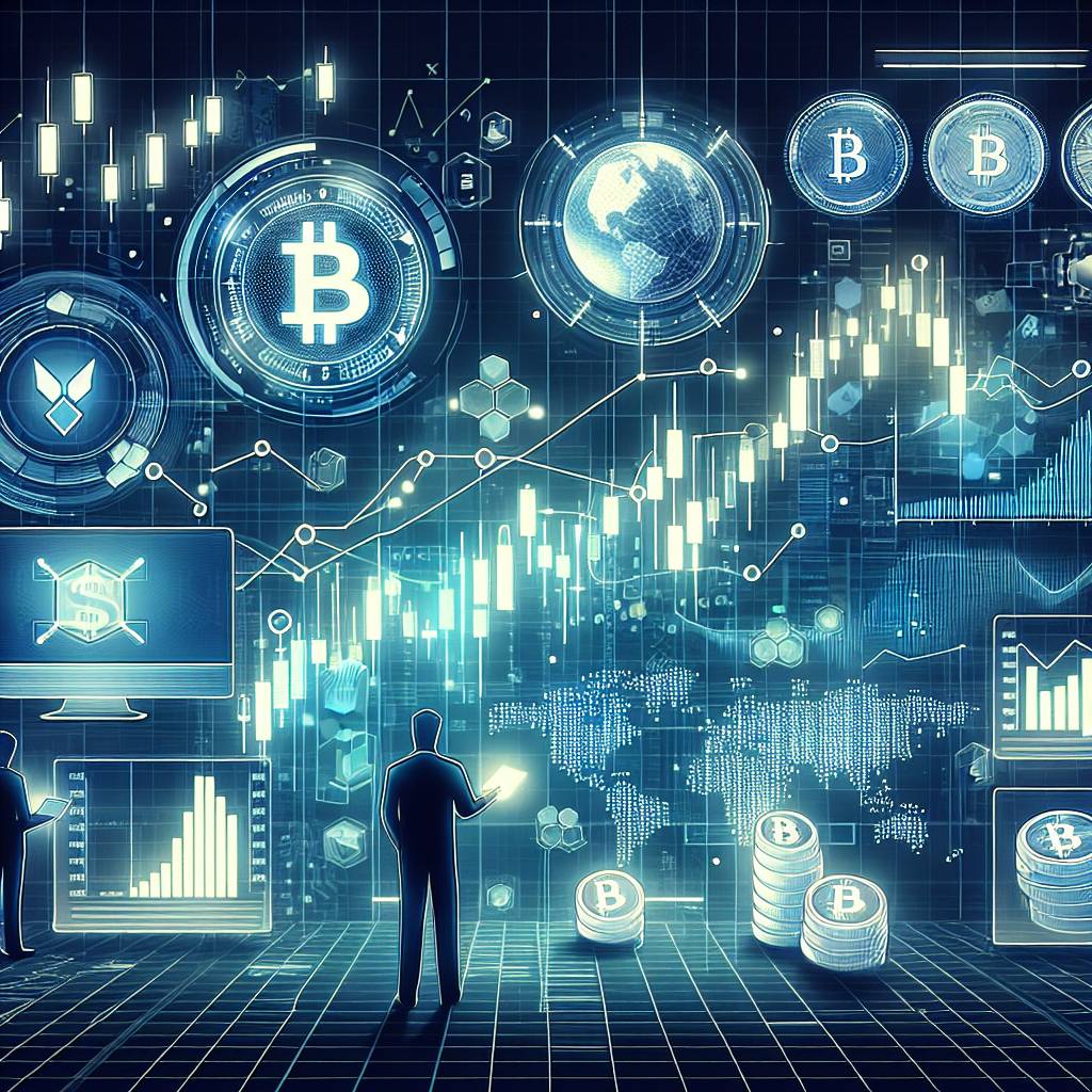 What are the advantages of using an online share broker for trading cryptocurrencies?