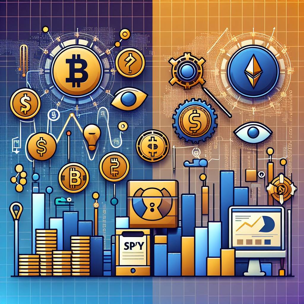 Which one is more popular among cryptocurrency investors, SPX or SPY?