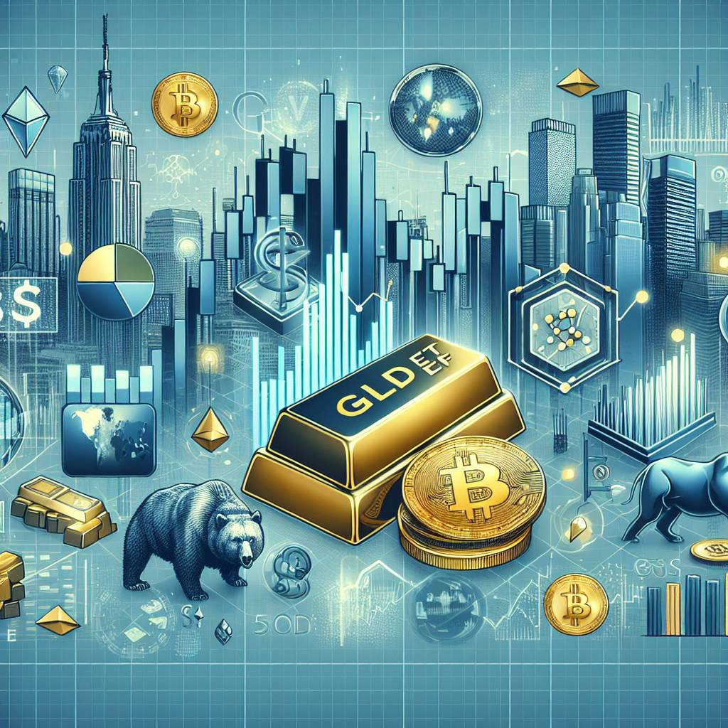 How does the performance of IAU compare to GLD in the context of the digital currency industry?