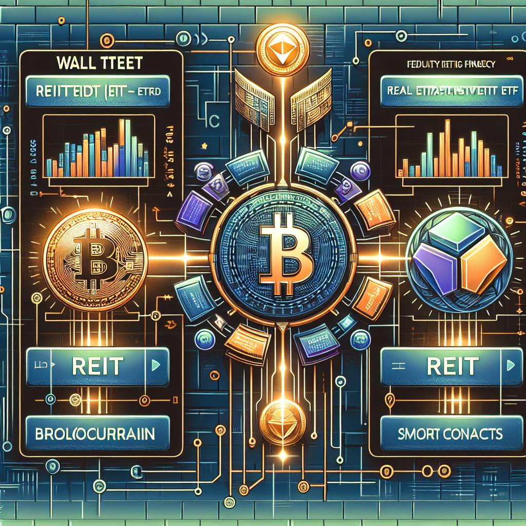 Which cryptocurrencies are recommended for diversifying a portfolio that includes fidelity reit etf?