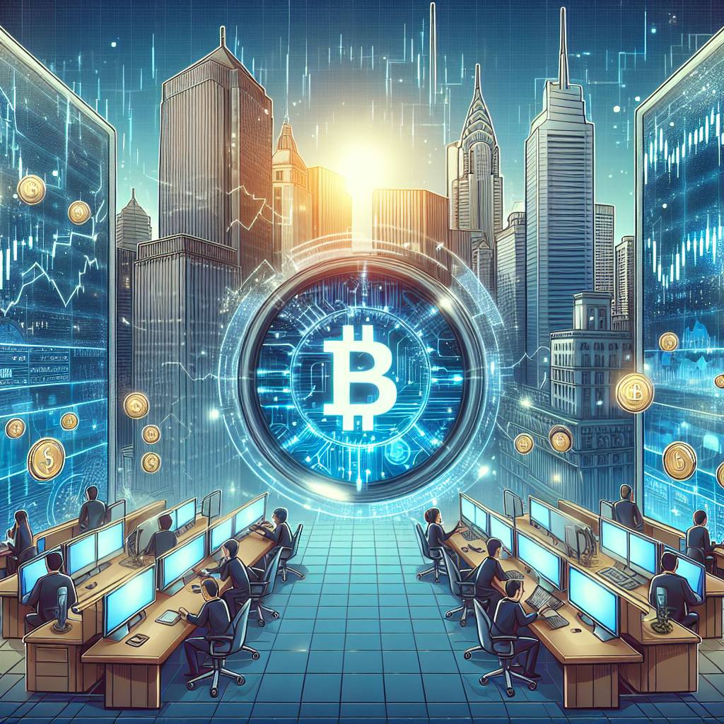 What are the largest stock brokers that offer cryptocurrency trading?