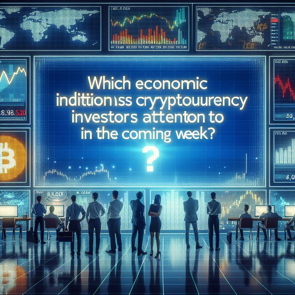 Which economic indicators should investors consider when analyzing the cryptocurrency market?