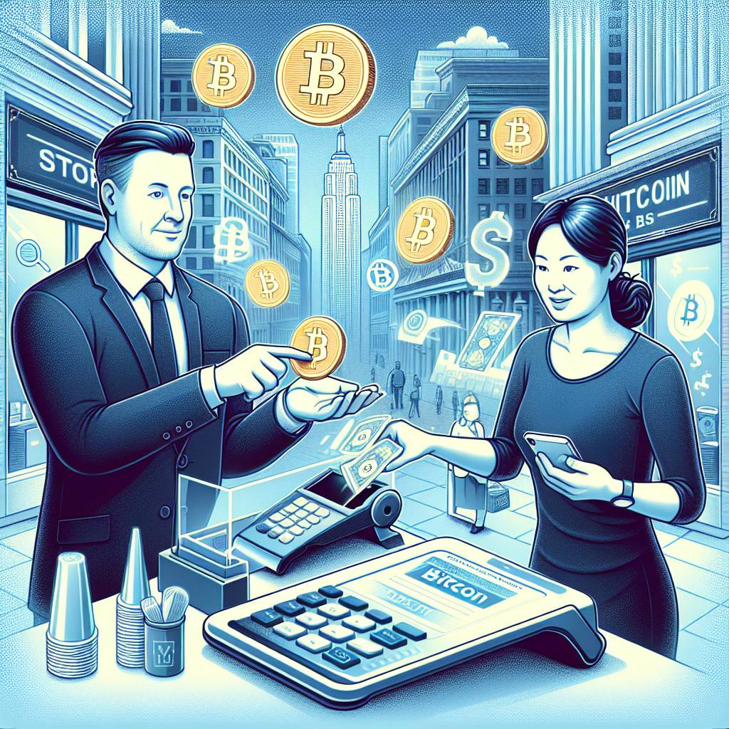 Can I pay with bitcoin in physical stores?