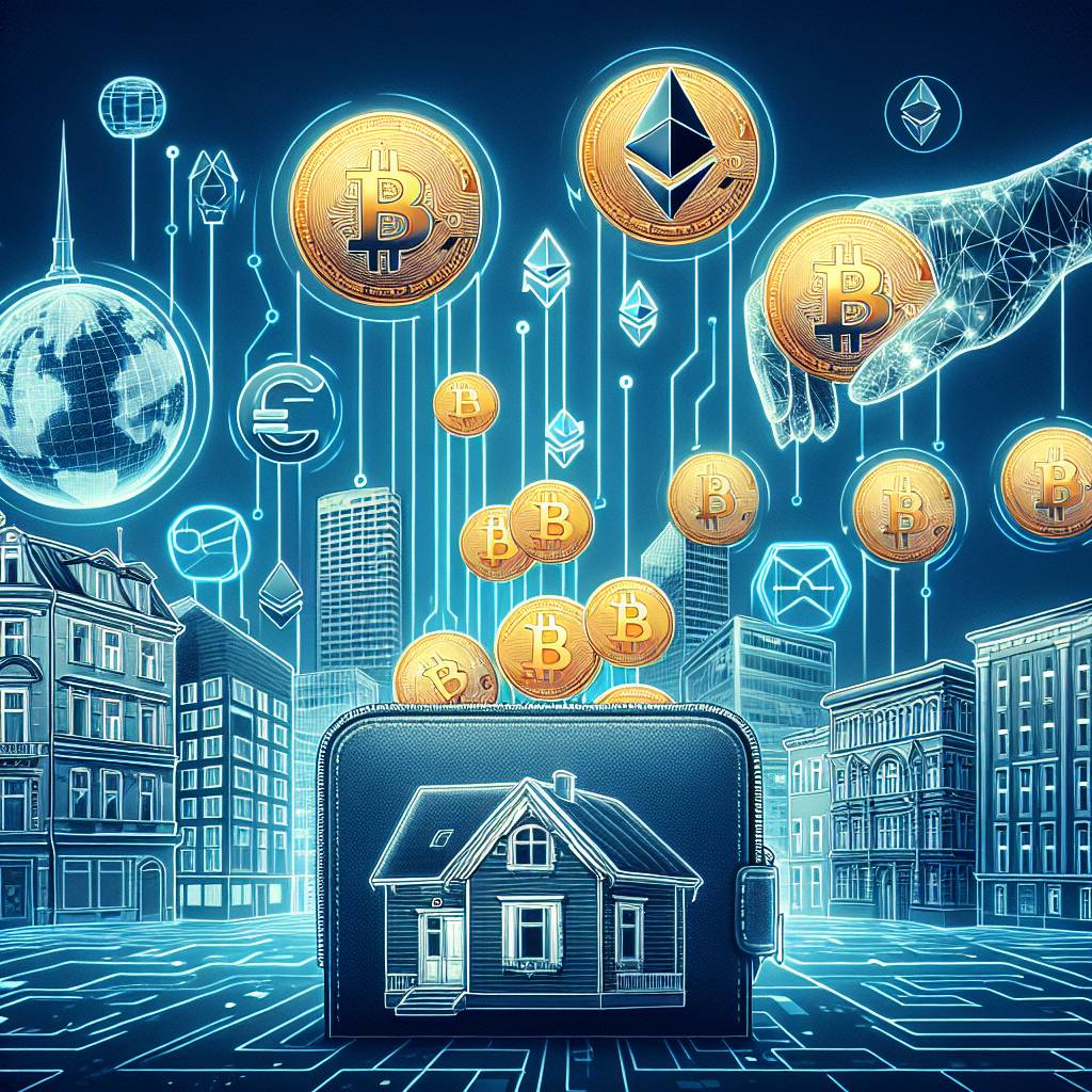 How can I use digital currencies to buy property in Sweden?