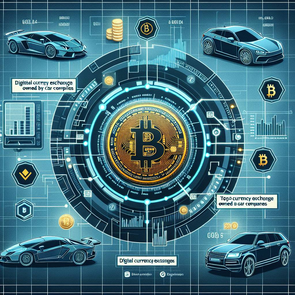 What are the top digital currency exchanges owned by car companies?