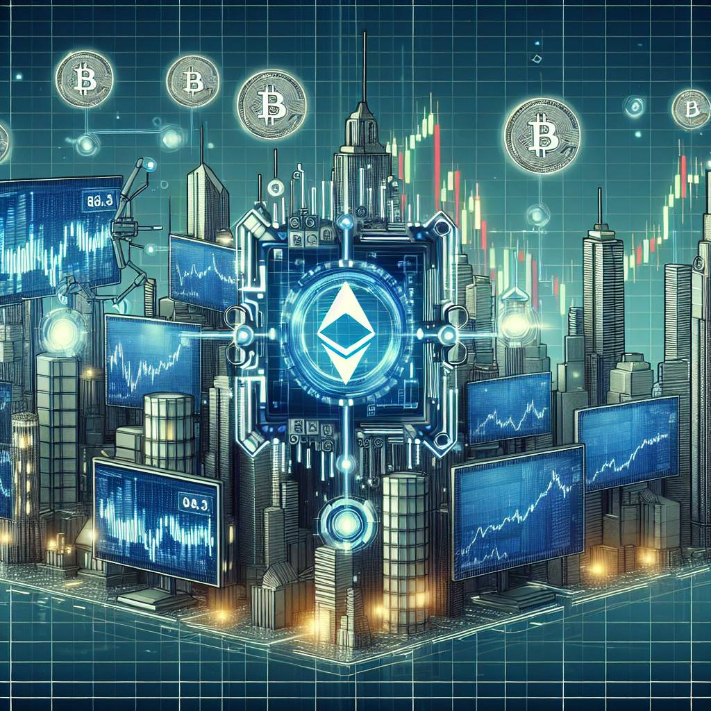 Which lunch charts offer advanced features for technical analysis of digital currencies?