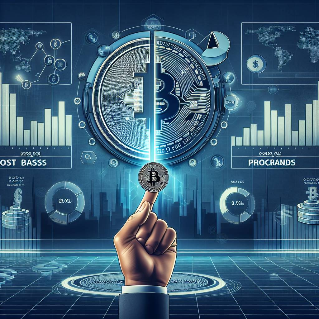 What is the difference between total proceeds and cost basis in the context of cryptocurrency?