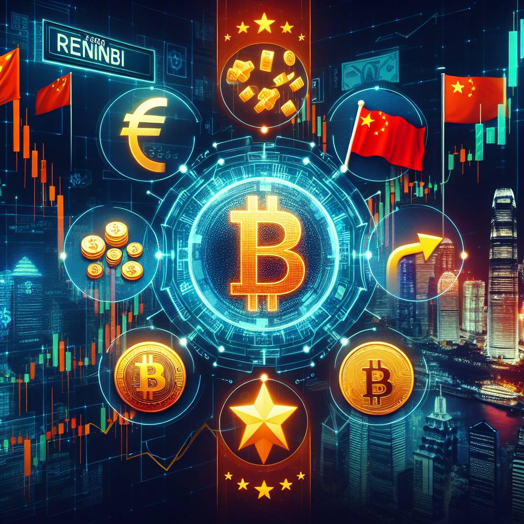 What are the most popular renminbi symbols used in the cryptocurrency industry?
