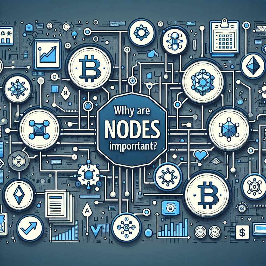 Why are nodes important for validating transactions in cryptocurrencies?