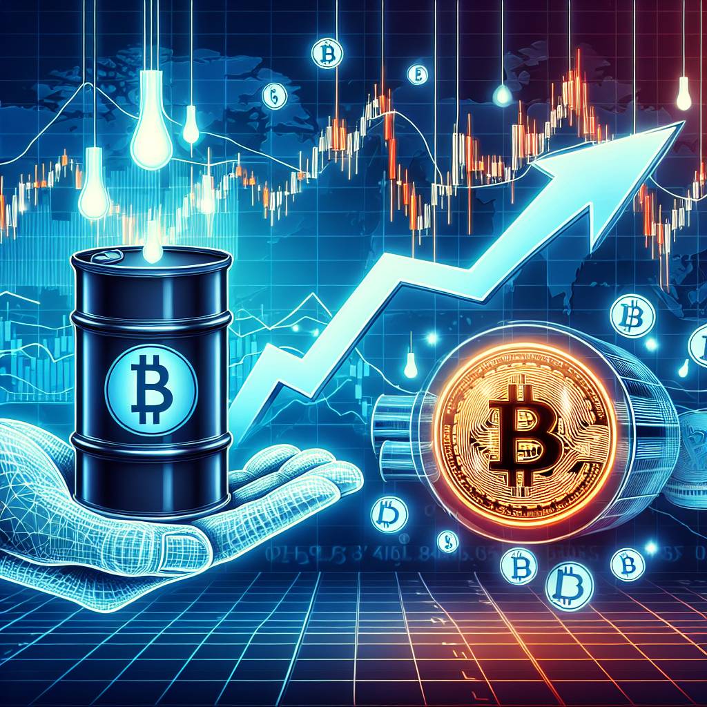 How can the fluctuation in oil prices impact the value of digital currencies?