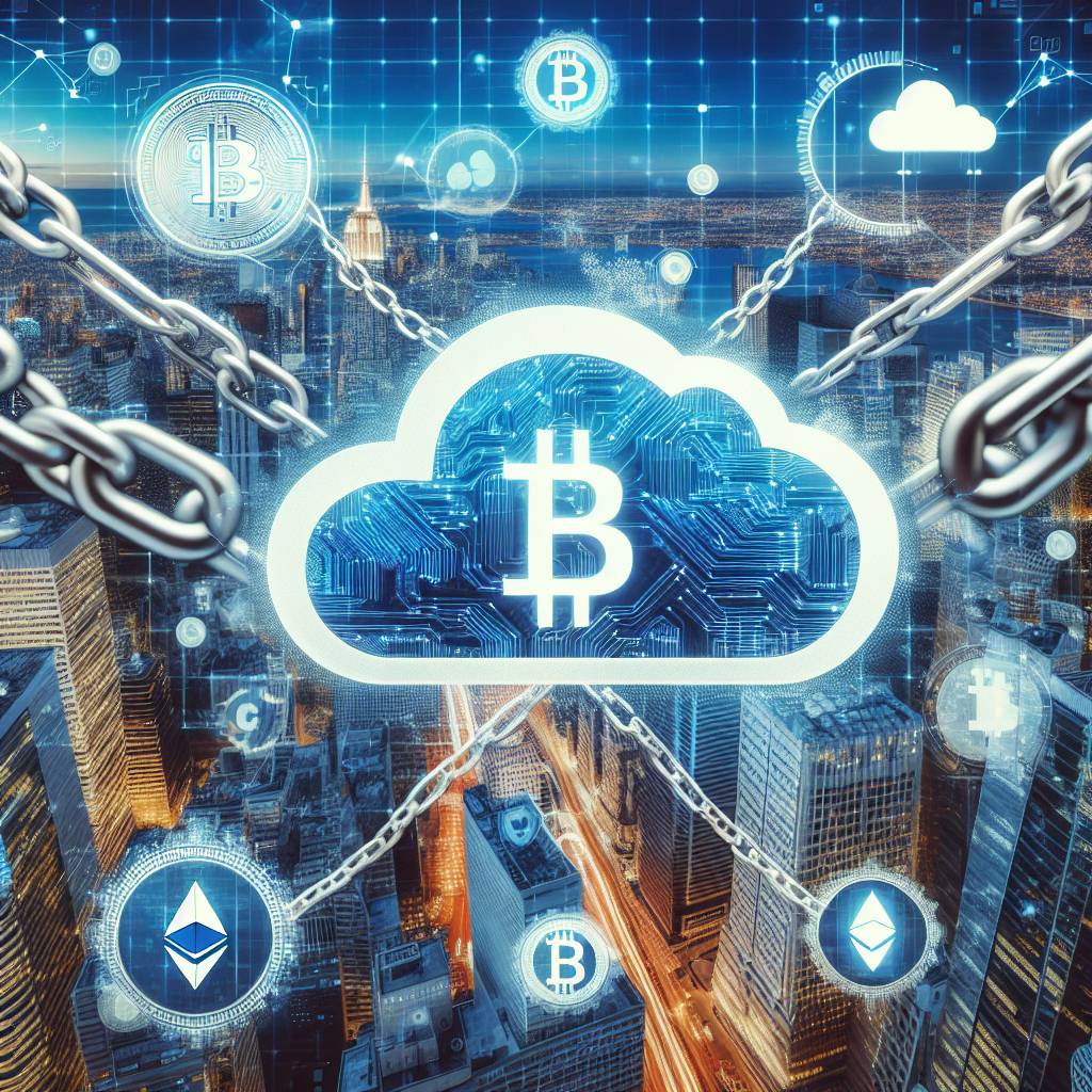 What are the latest trends in cloud-based blockchain solutions for the cryptocurrency industry?