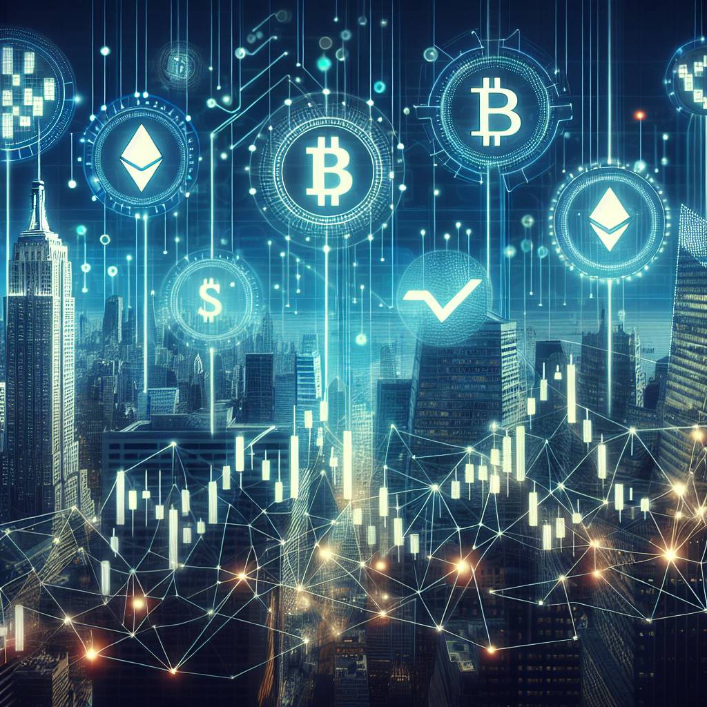 Which digital currencies are performing well according to the market overview chart?