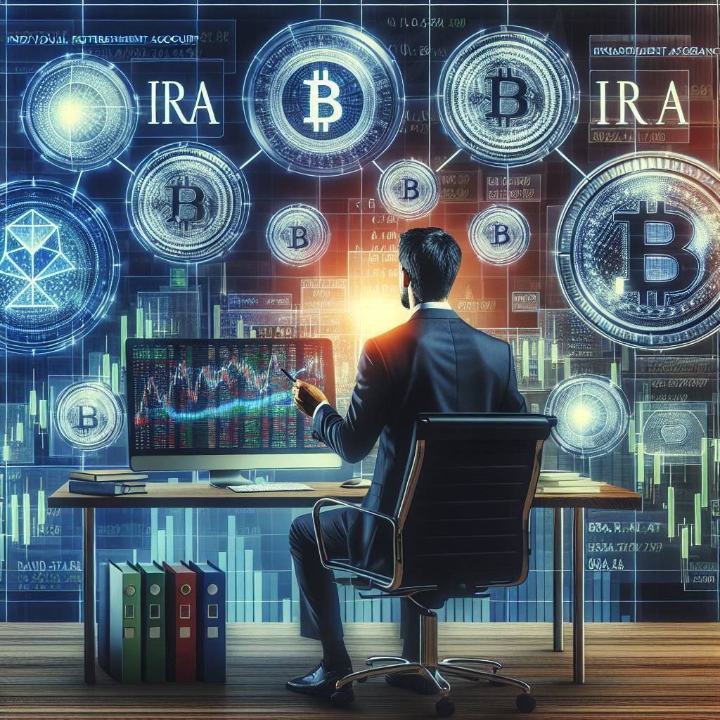 How can I use an IRA account to invest in cryptocurrencies?