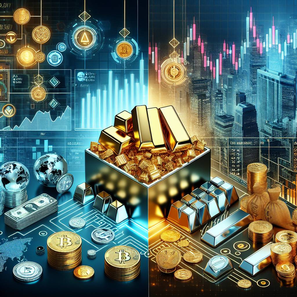 How can I purchase gold and silver online using cryptocurrencies?