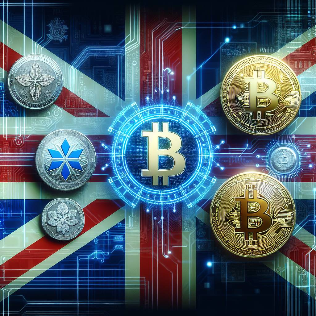 What are the most popular cryptocurrencies in the British market?