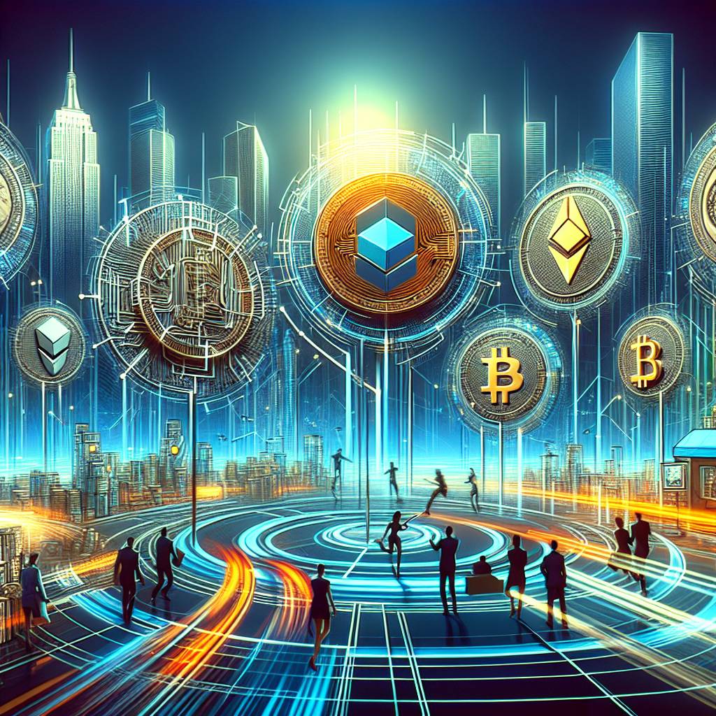 What are the main competitors of Terra Luna crypto in the digital currency market?