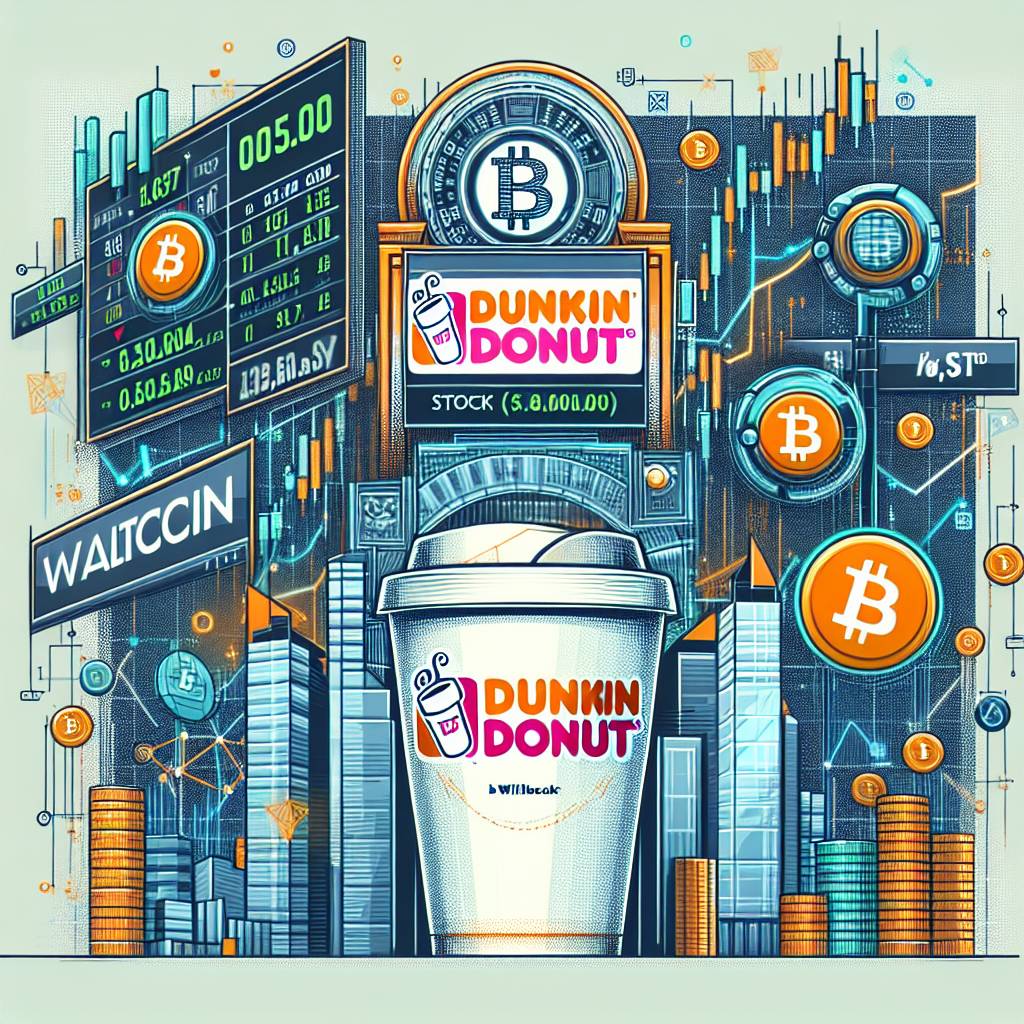 What is the current price of Dunkin Donuts stock in the cryptocurrency market?