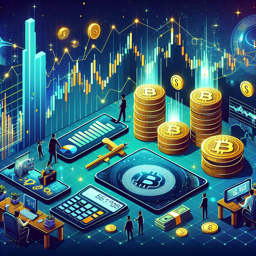 How does the price of QQQ ETF impact the value of digital currencies?