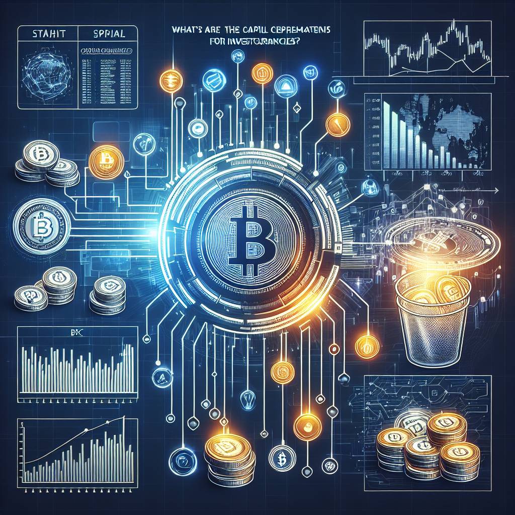 What are the capital expenditures associated with investing in cryptocurrencies?