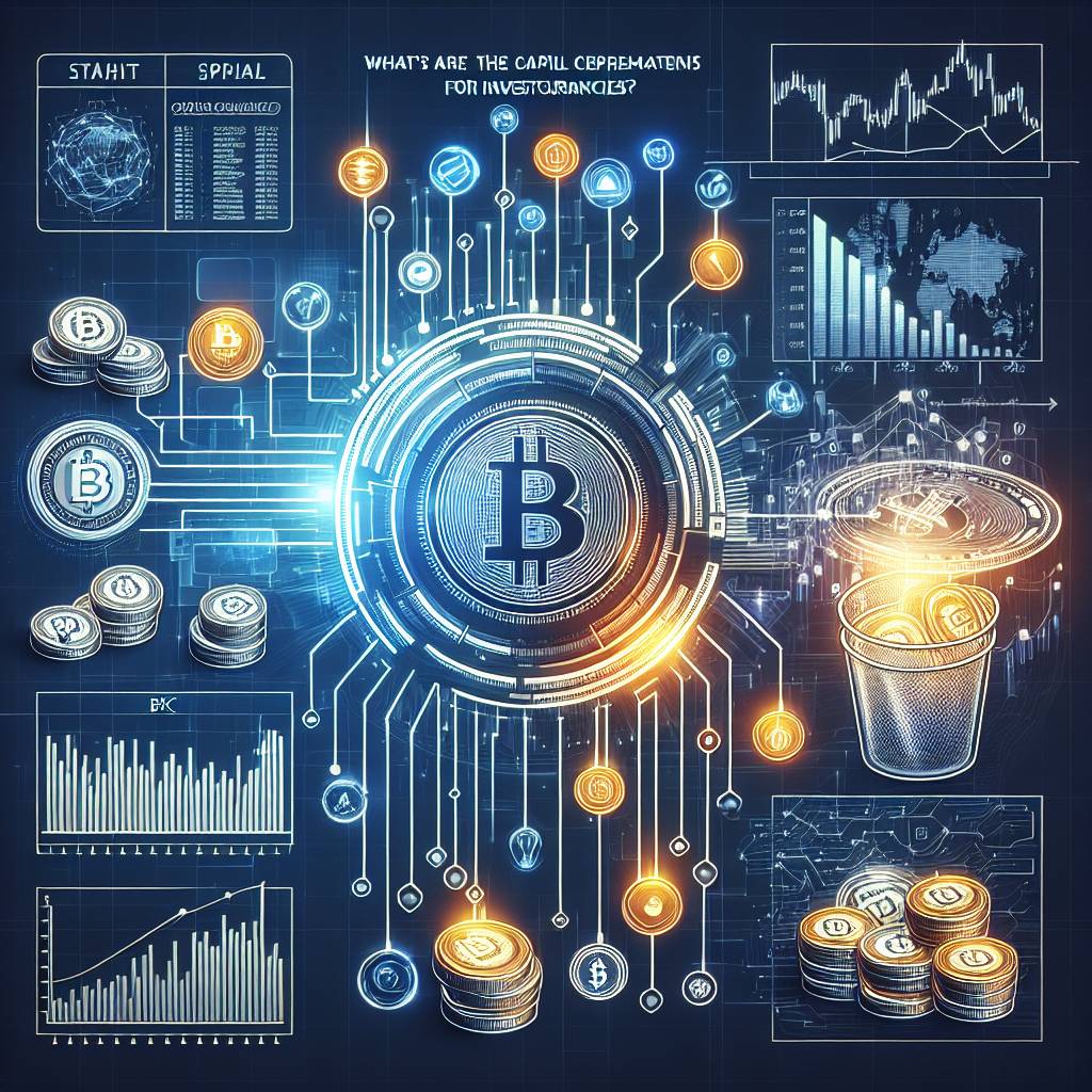 What are the effects of capital expenditures on the cash flow statement for digital currency companies?