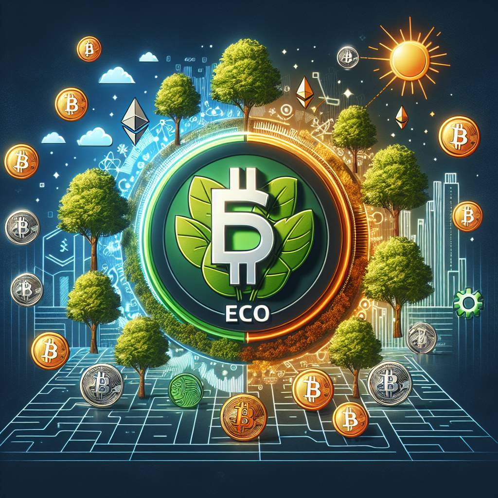 What are the potential risks and benefits of investing in eco-friendly cryptocurrencies?