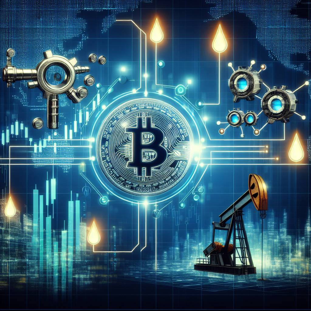 What are the current oil price charts for popular cryptocurrencies?