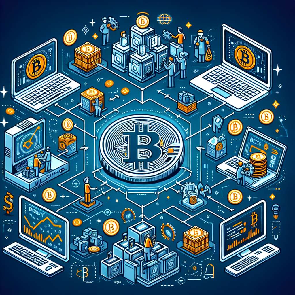 What is the process of bitcoin mining and how does it work?