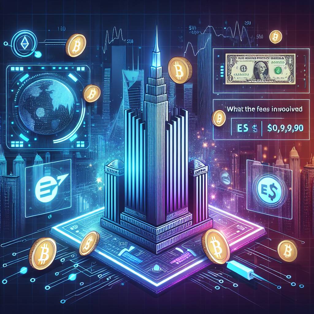 What are the fees and expenses involved in investing in a cryptocurrency ETF?