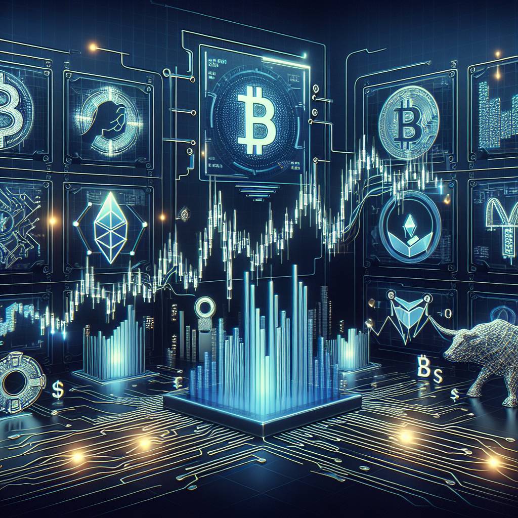 Which digital currencies show the most significant pre market chart movements?