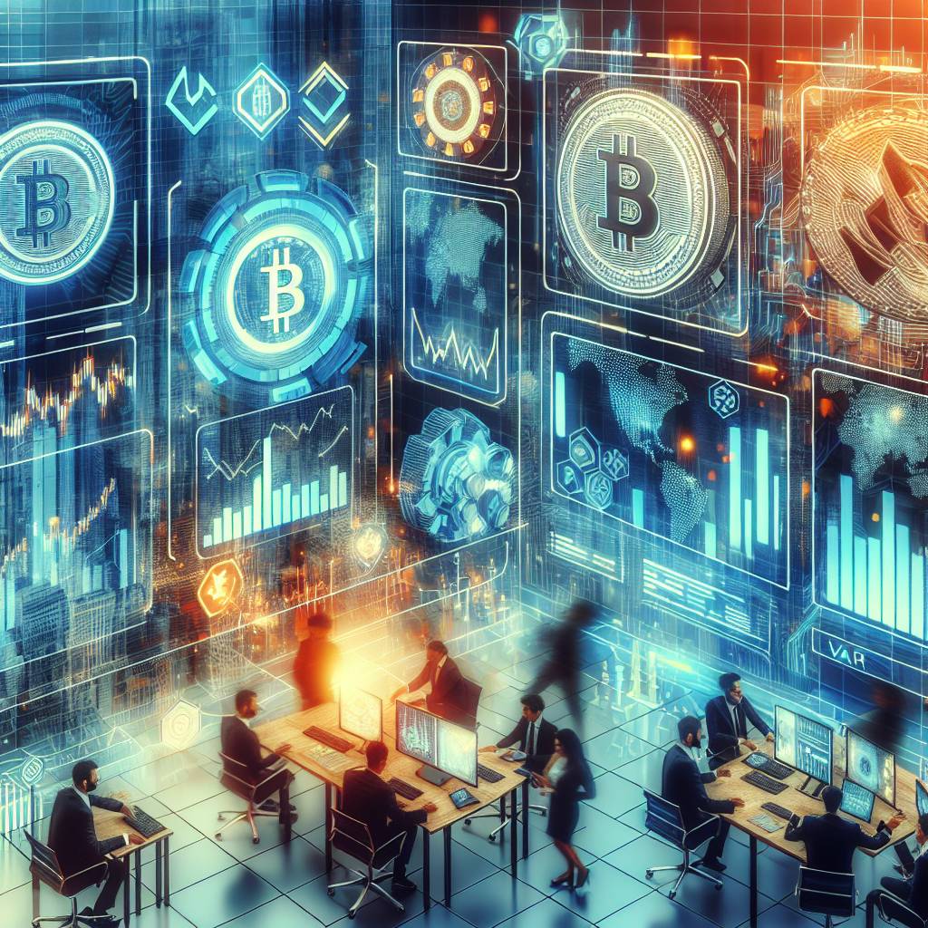 How does the var model affect the finance industry in the context of cryptocurrency?