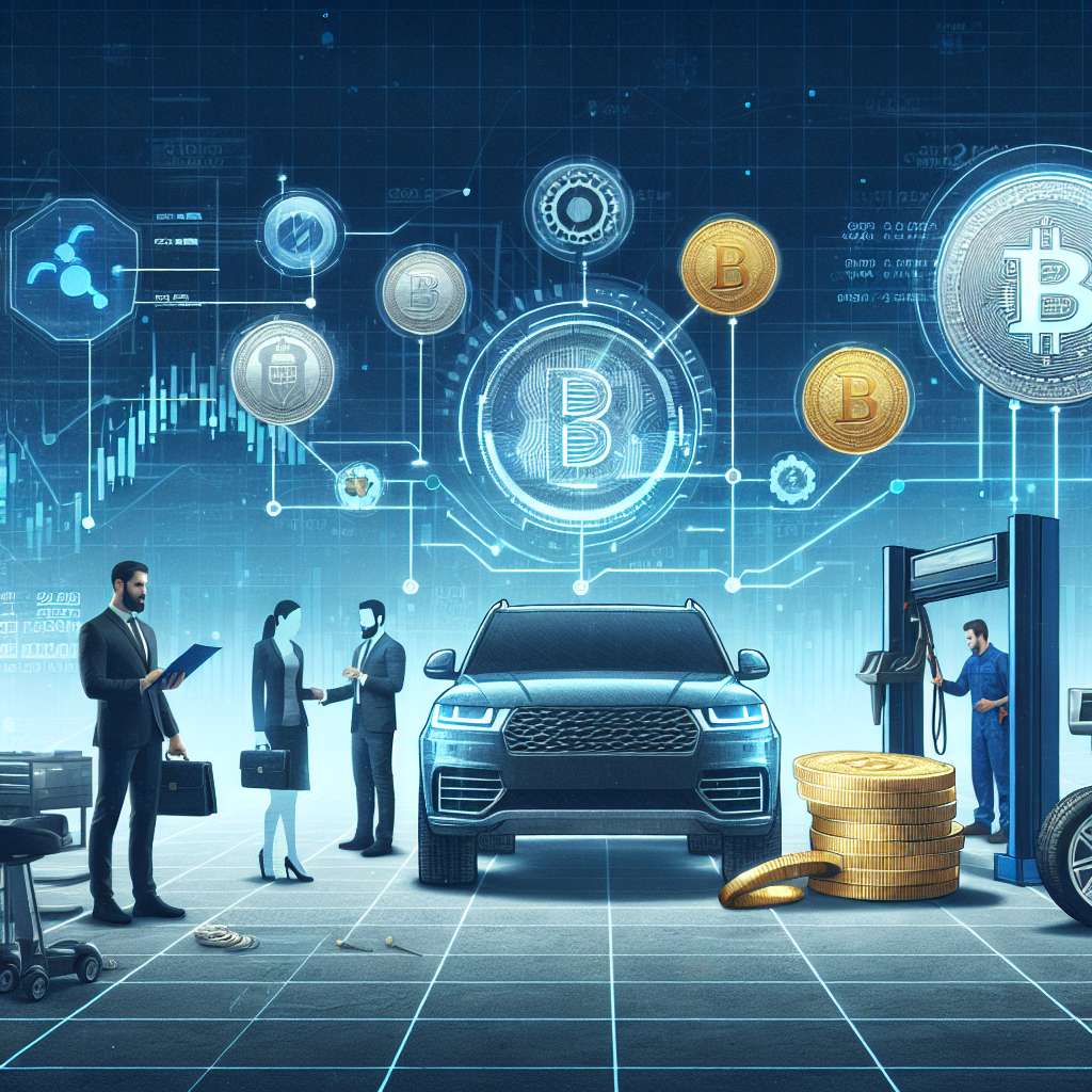 How does car servicing include digital currency payments?