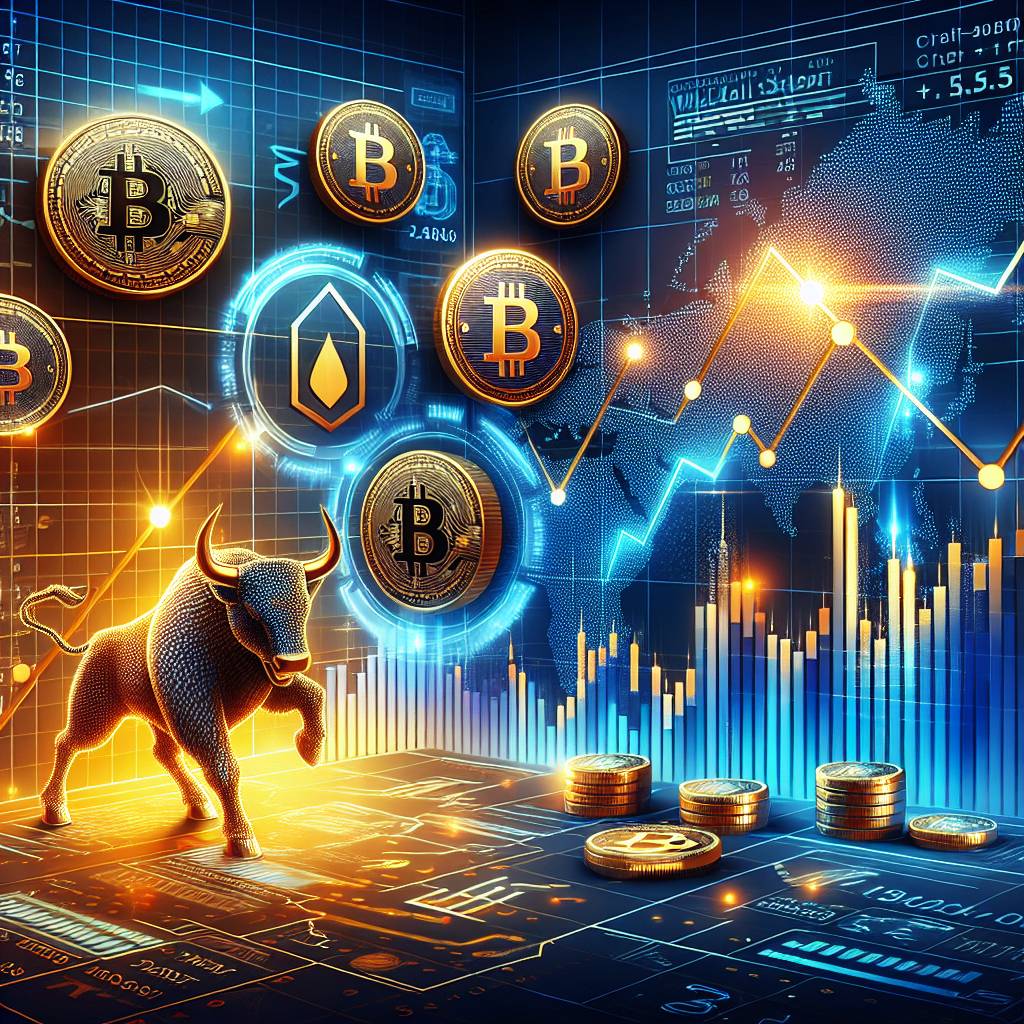 Which digital assets have shown significant price changes after the formation of an inverted hammer candlestick?