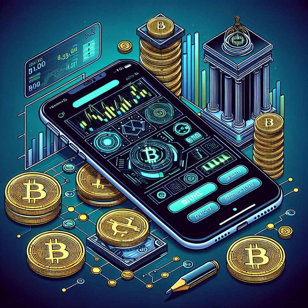 What is the best screenshot of a bitcoin wallet app for iOS?