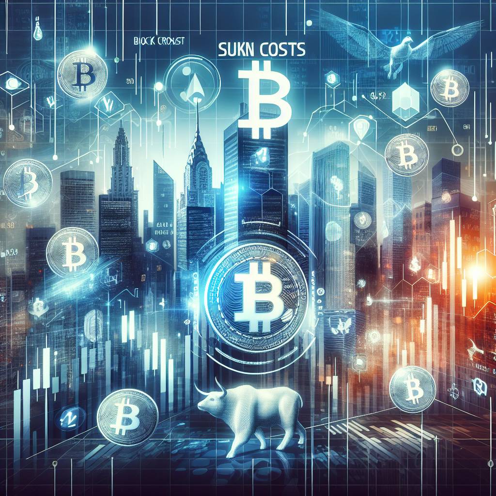What are the sunk costs associated with investing in cryptocurrencies?