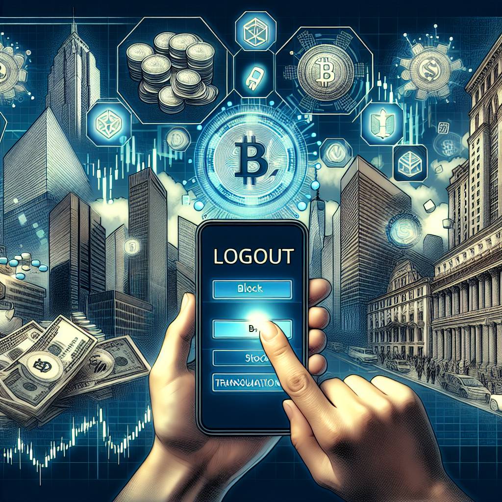 What are the steps to logout from KuCoin and ensure the safety of my digital assets?