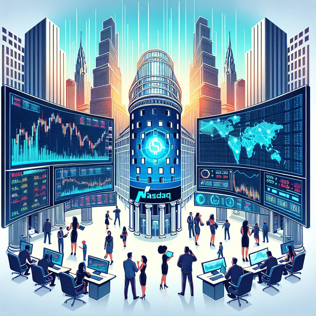 What is the impact of NASDAQ listing on the value of cryptocurrency?