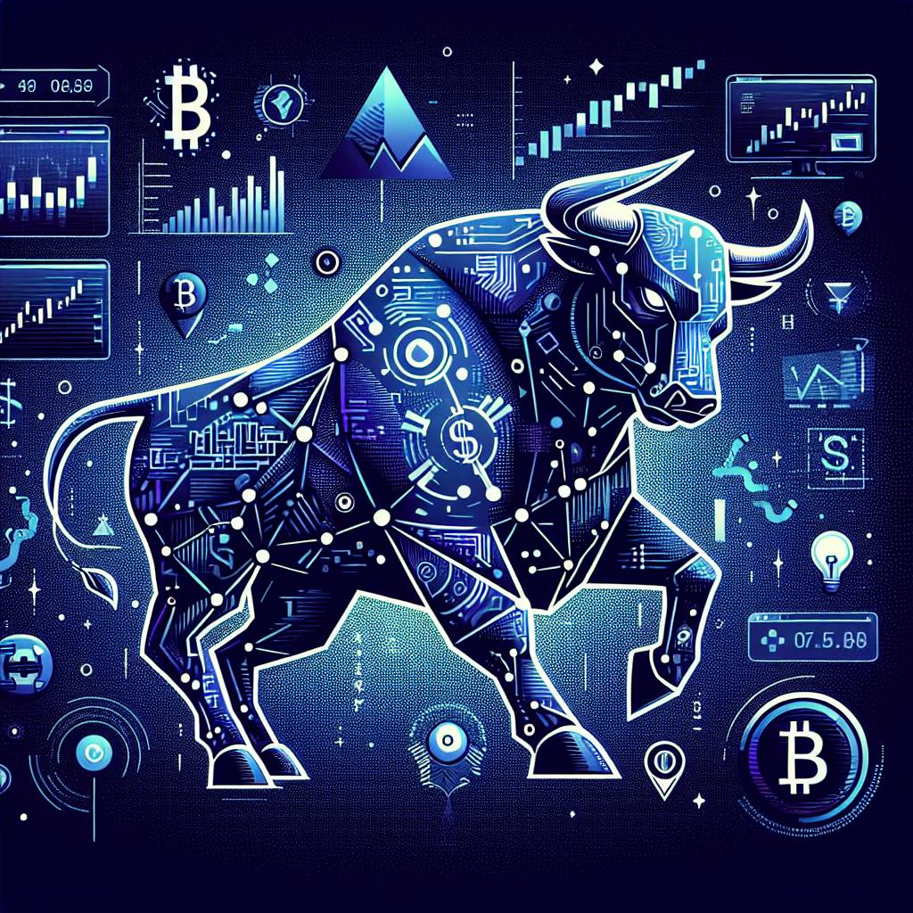 Which cryptocurrencies have shown strong bullish trends with the bull pennant chart pattern?